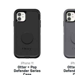 iPhone 11 OtterBox pop socket case